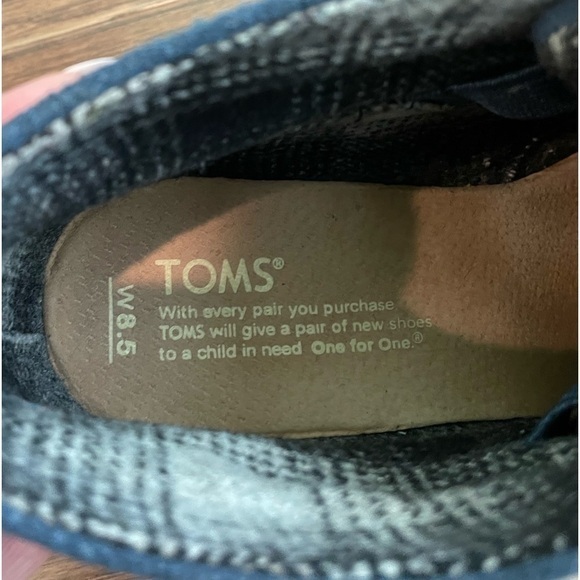 TOMS Desert Suede Wedge Booties- Sz 8.5 - Picture 10 of 10